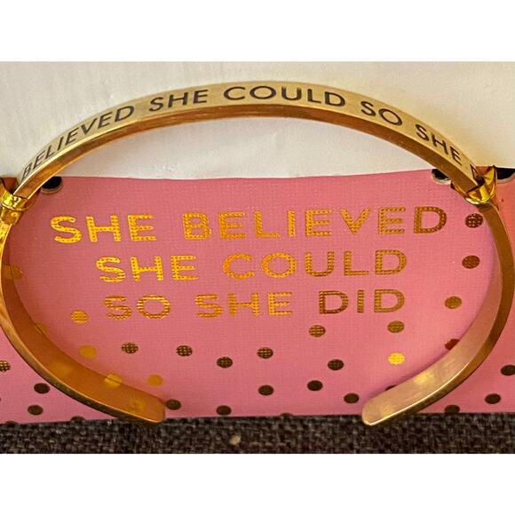 She Believed She Could So She Did Message Band - Picture 3 of 3